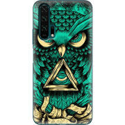 Чехол Uprint Huawei Honor 20 Pro Masonic Owl