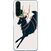 Чехол Uprint Huawei Honor 20 Pro Black Deer