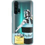 Прозрачный чехол Uprint Honor 20 Pro City Girl