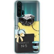 Прозрачный чехол Uprint Honor 20 Pro Fashion Pug