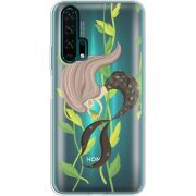 Прозрачный чехол Uprint Honor 20 Pro Cute Mermaid