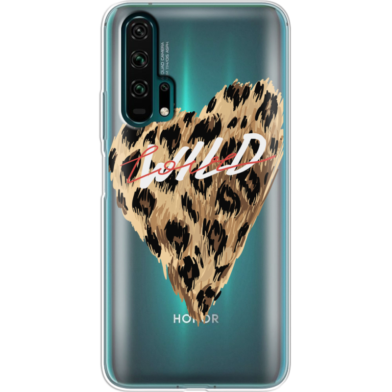 Прозрачный чехол Uprint Honor 20 Pro Wild Love