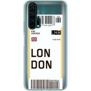 Прозрачный чехол Uprint Honor 20 Pro Ticket London