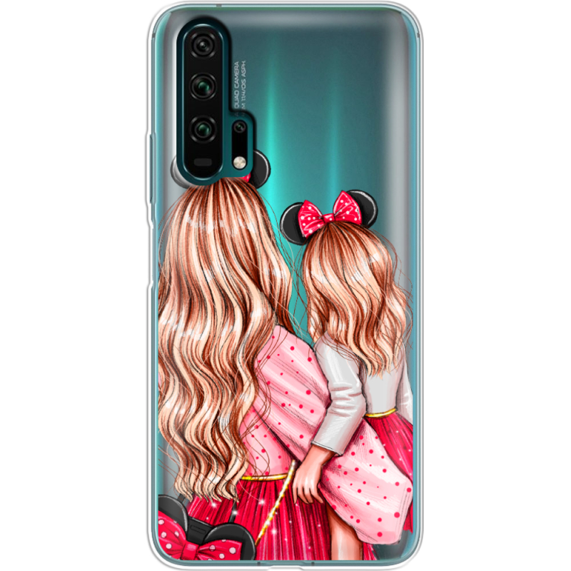 Прозрачный чехол Uprint Honor 20 Pro Mouse Girls