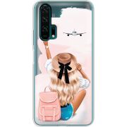 Прозрачный чехол Uprint Honor 20 Pro Travel Girl