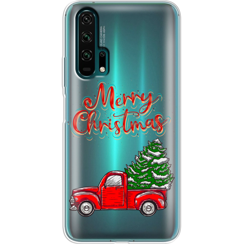 Прозрачный чехол Uprint Honor 20 Pro Holiday Car