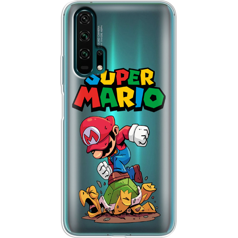 Прозрачный чехол Uprint Honor 20 Pro Super Mario