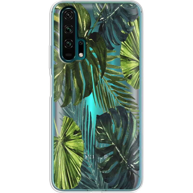 Прозрачный чехол Uprint Honor 20 Pro Palm Tree