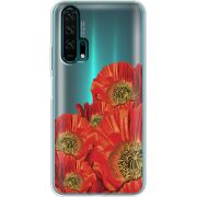 Прозрачный чехол Uprint Honor 20 Pro Red Poppies