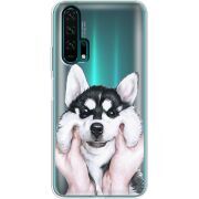 Прозрачный чехол Uprint Honor 20 Pro Husky