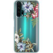 Прозрачный чехол Uprint Honor 20 Pro Floral