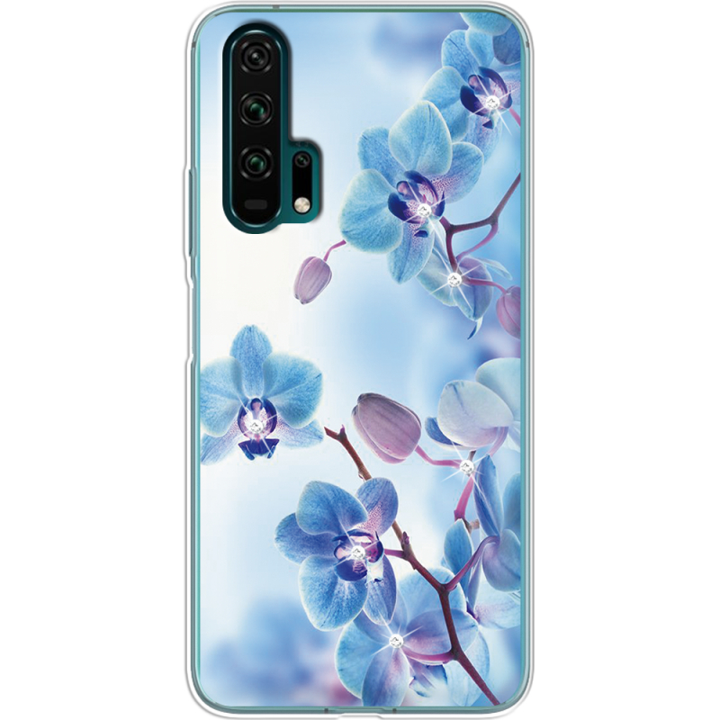 Чехол со стразами Honor 20 Pro Orchids