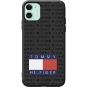 Черный чехол Uprint Apple iPhone 11 Tommy Print