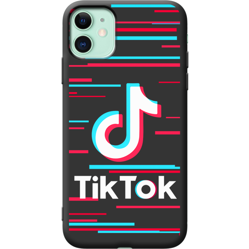 Черный чехол Uprint Apple iPhone 11 Tik Tok