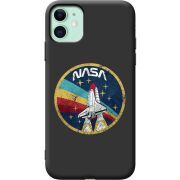 Черный чехол Uprint Apple iPhone 11 NASA