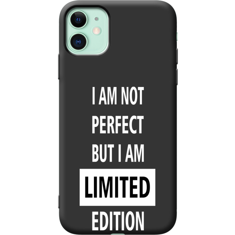 Черный чехол Uprint Apple iPhone 11 Limited Edition