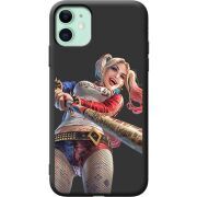 Черный чехол Uprint Apple iPhone 11 Happy Harley Quinn