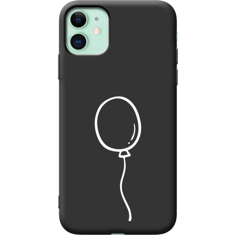 Черный чехол Uprint Apple iPhone 11 Balloon