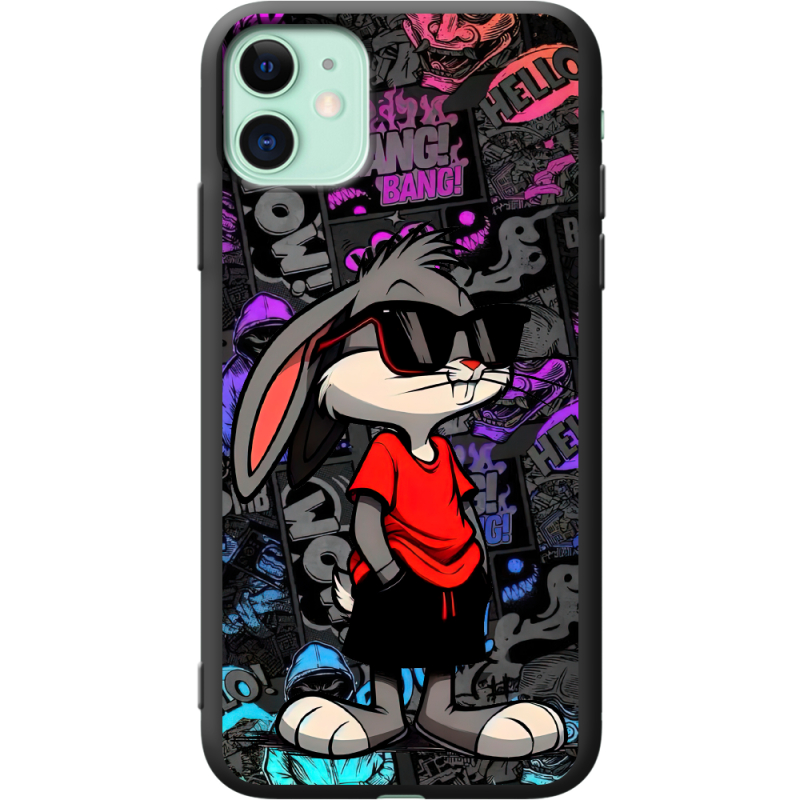 Черный чехол Uprint Apple iPhone 11 Малий вухань