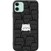Черный чехол Uprint Apple iPhone 11 