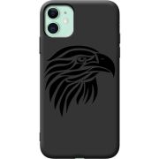 Черный чехол Uprint Apple iPhone 11 Eagle