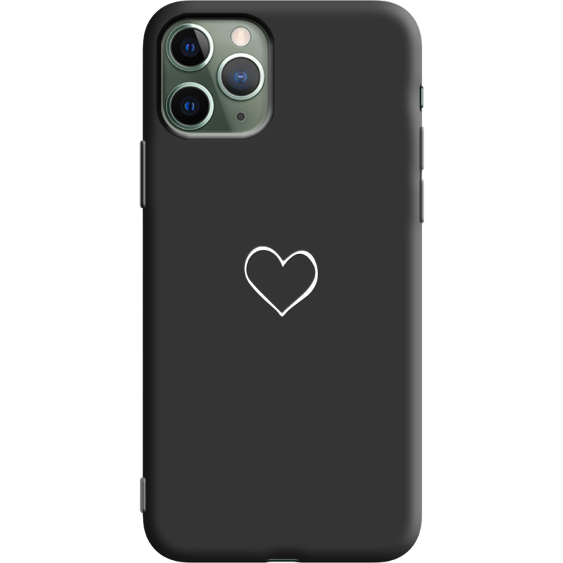 Черный чехол Uprint Apple iPhone 11 Pro My Heart