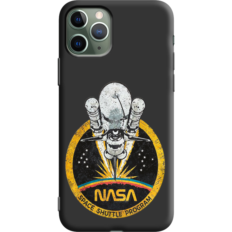 Черный чехол Uprint Apple iPhone 11 Pro NASA Spaceship