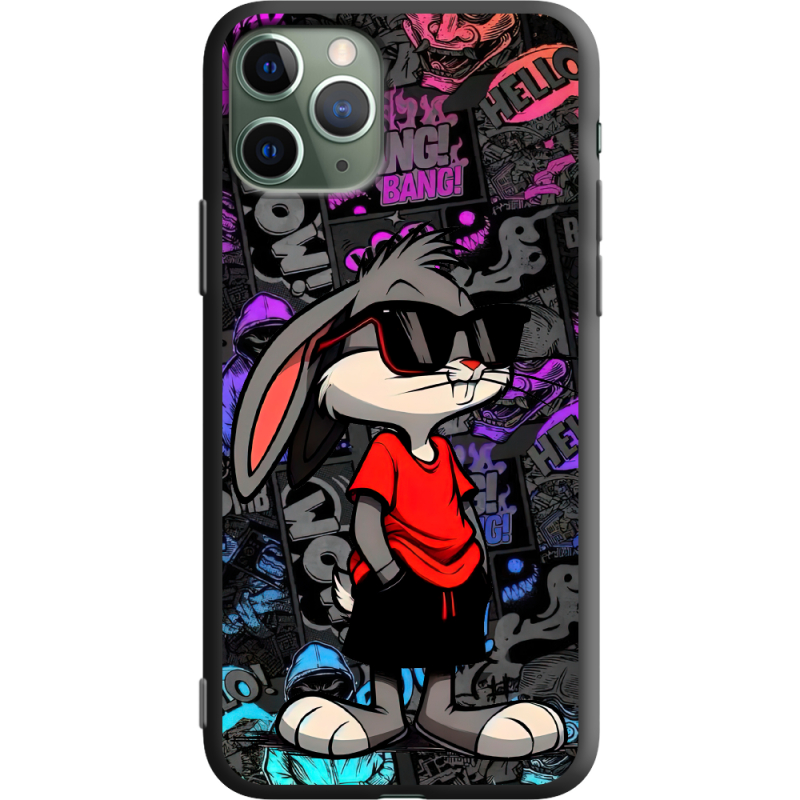 Черный чехол Uprint Apple iPhone 11 Pro Малий вухань