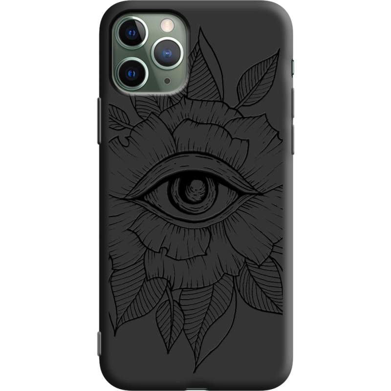 Черный чехол Uprint Apple iPhone 11 Pro Eye