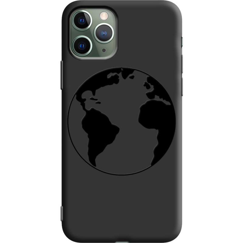 Черный чехол Uprint Apple iPhone 11 Pro Earth