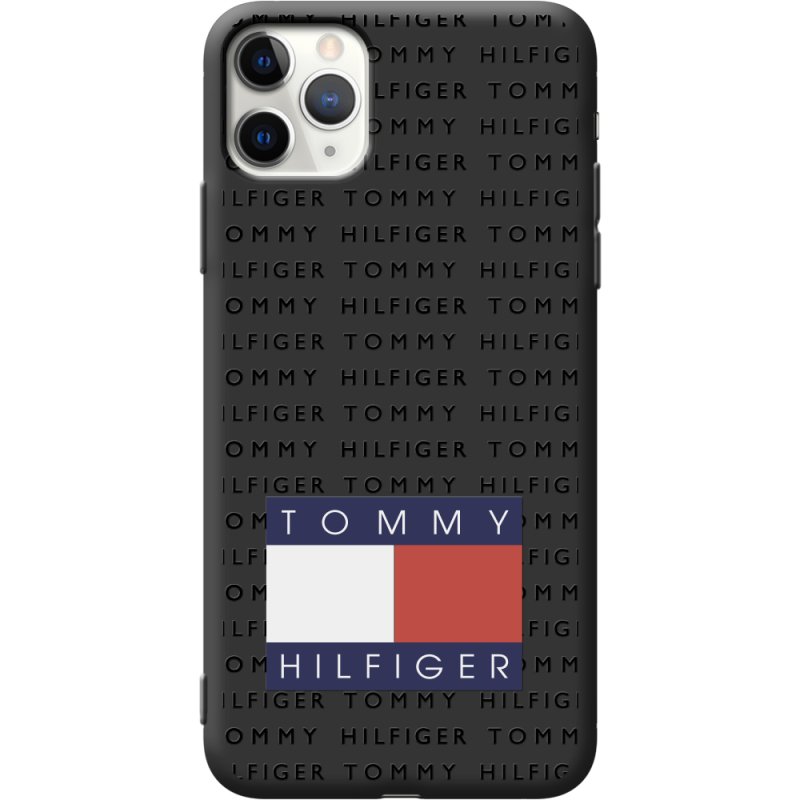 Черный чехол Uprint Apple iPhone 11 Pro Max Tommy Print