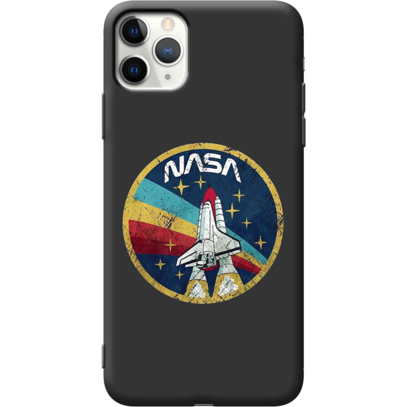 Черный чехол Uprint Apple iPhone 11 Pro Max NASA