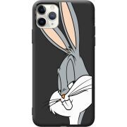 Черный чехол Uprint Apple iPhone 11 Pro Max Lucky Rabbit