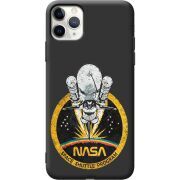 Черный чехол Uprint Apple iPhone 11 Pro Max NASA Spaceship