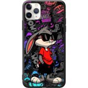 Черный чехол Uprint Apple iPhone 11 Pro Max Малий вухань