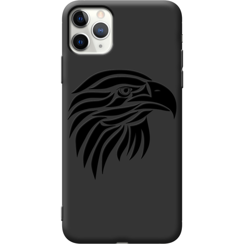 Черный чехол Uprint Apple iPhone 11 Pro Max Eagle
