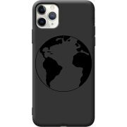 Черный чехол Uprint Apple iPhone 11 Pro Max Earth