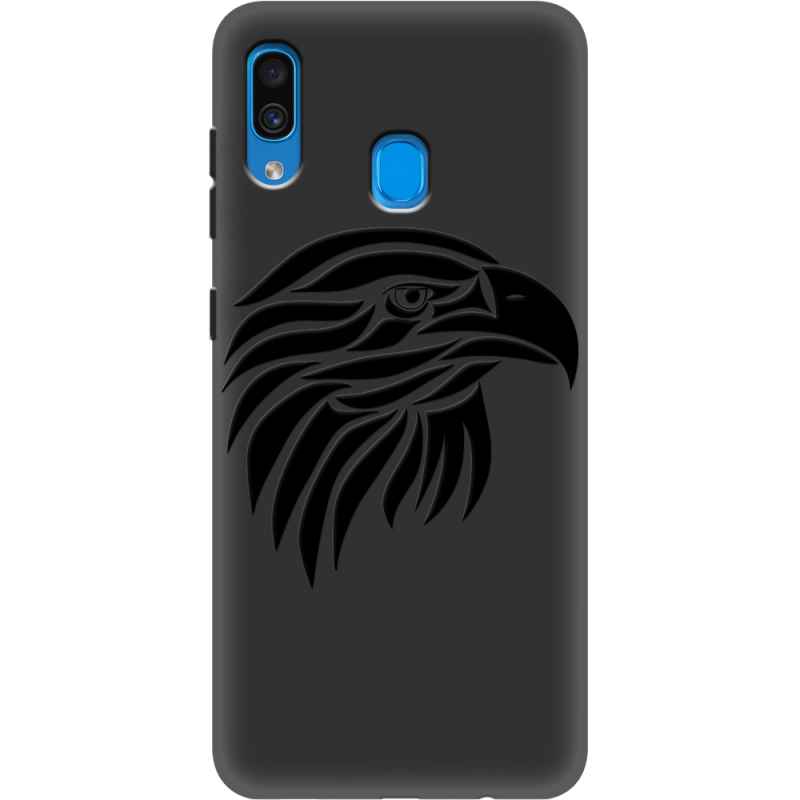 Черный чехол Uprint Samsung A205 Galaxy A20 Eagle