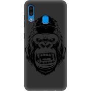 Черный чехол Uprint Samsung A205 Galaxy A20 Gorilla