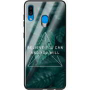 Защитный чехол BoxFace Glossy Panel Samsung Galaxy A20 