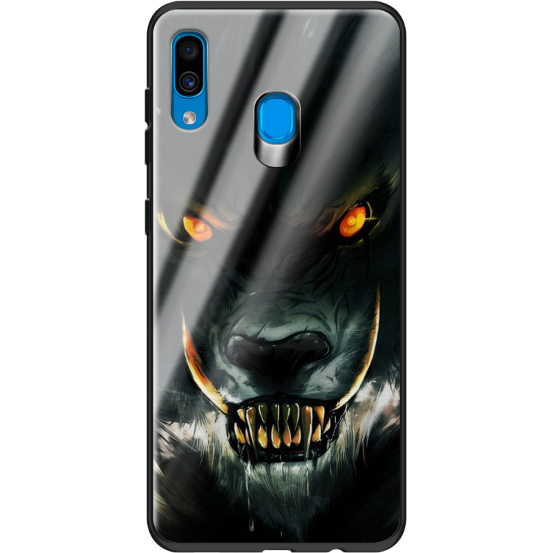 Защитный чехол BoxFace Glossy Panel Samsung Galaxy A20 Werewolf