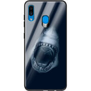Защитный чехол BoxFace Glossy Panel Samsung Galaxy A20 Shark