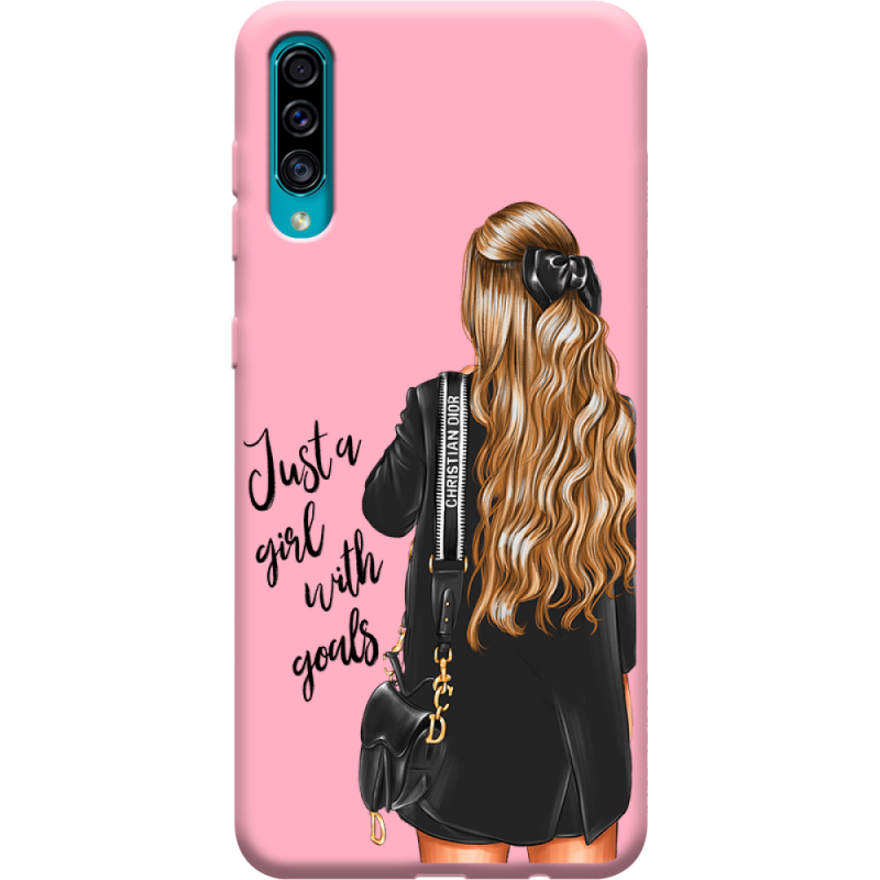 Розовый чехол Uprint Samsung A307 Galaxy A30s Just Girl