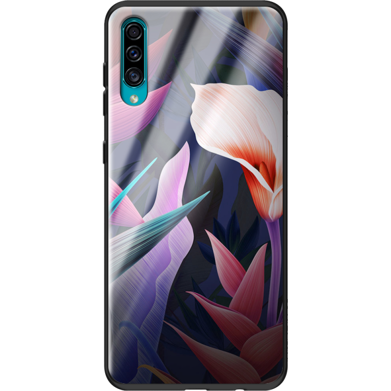 Защитный чехол BoxFace Glossy Panel Samsung Galaxy A30s Calla Flower