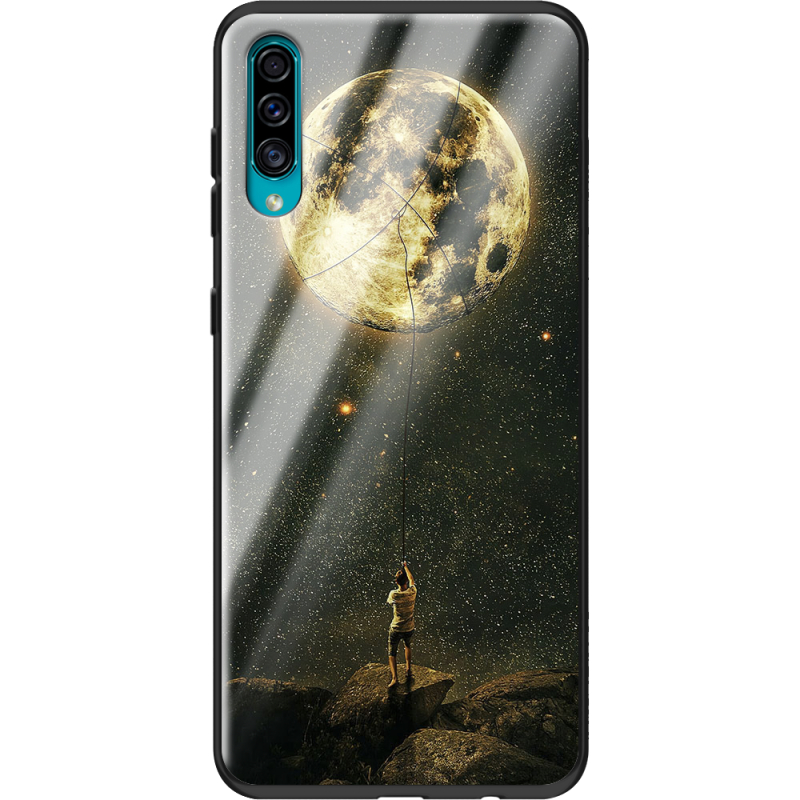 Защитный чехол BoxFace Glossy Panel Samsung Galaxy A30s Reach for the Moon