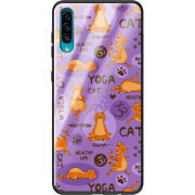 Защитный чехол BoxFace Glossy Panel Samsung Galaxy A30s Yoga Cat