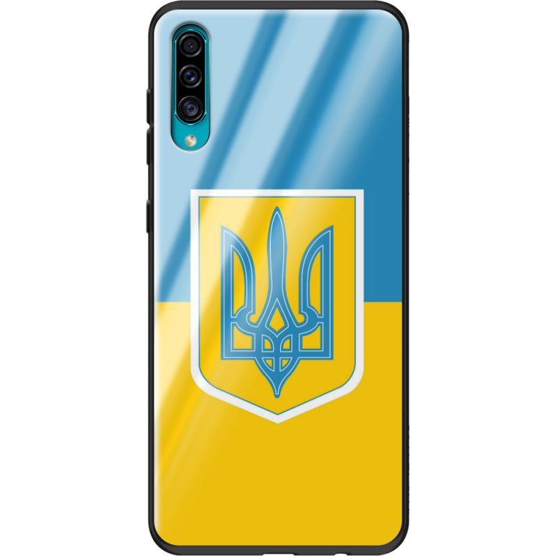 Защитный чехол BoxFace Glossy Panel Samsung Galaxy A30s Герб України