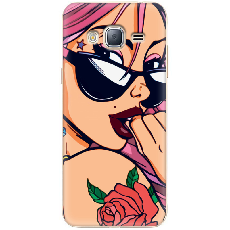 Чехол Uprint Samsung J320 Galaxy J3 2016 Pink Girl