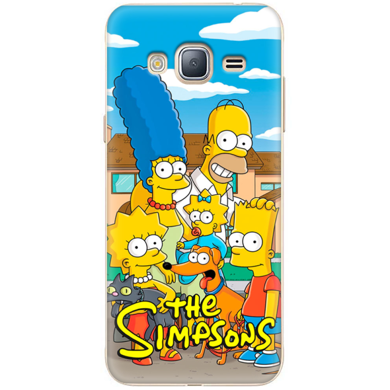 Чехол Uprint Samsung J320 Galaxy J3 2016 The Simpsons