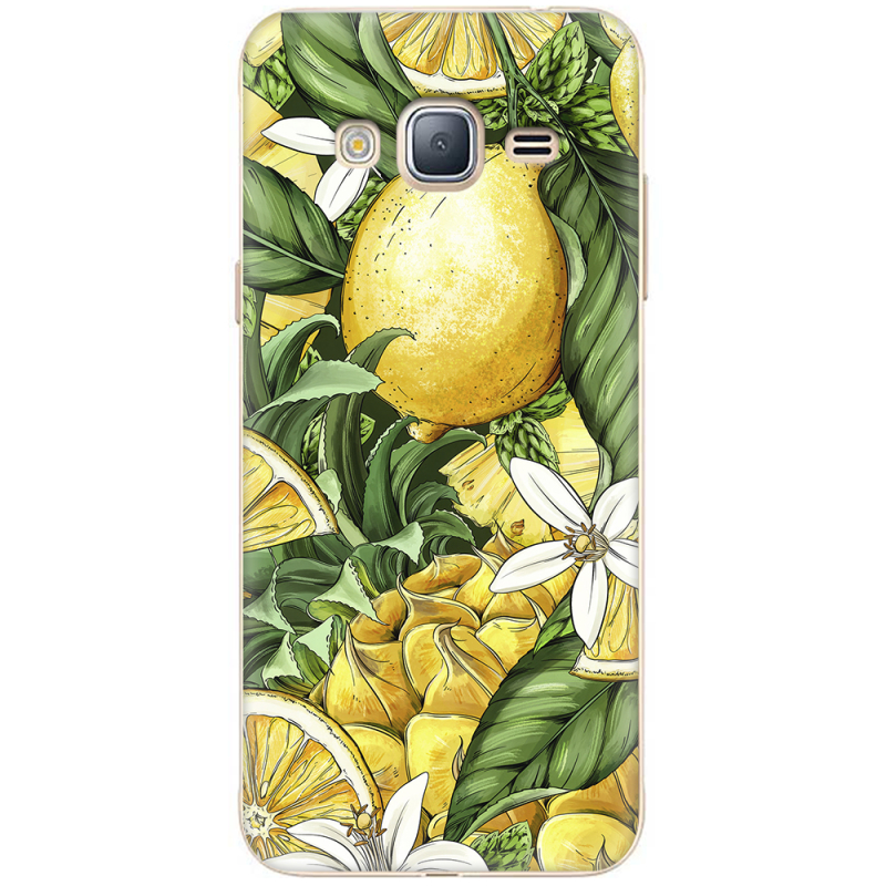 Чехол Uprint Samsung J320 Galaxy J3 2016 Lemon Pattern